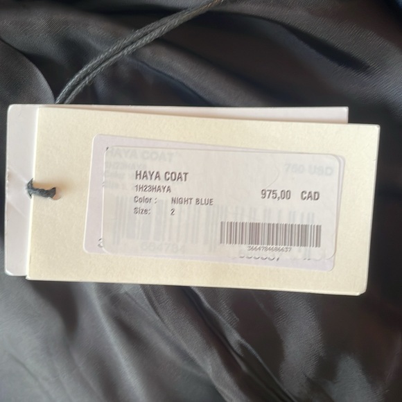 NWT BA&SH HAYA long belted coat - Picture 10 of 11